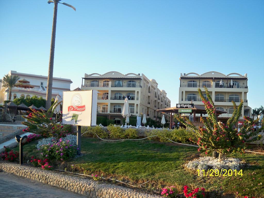 Palm Beach Piazza Apart Hotel Sahl Hasheesh Hurghada Exteriör bild